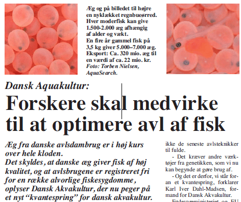 Et kvantespring for dansk akvakultur